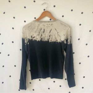 VINTAGE Grand Canyon Tye Dye Long Sleeve With Embroidered Decal